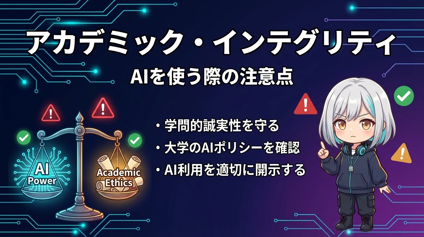 アカデミック・インテグリティの注意点