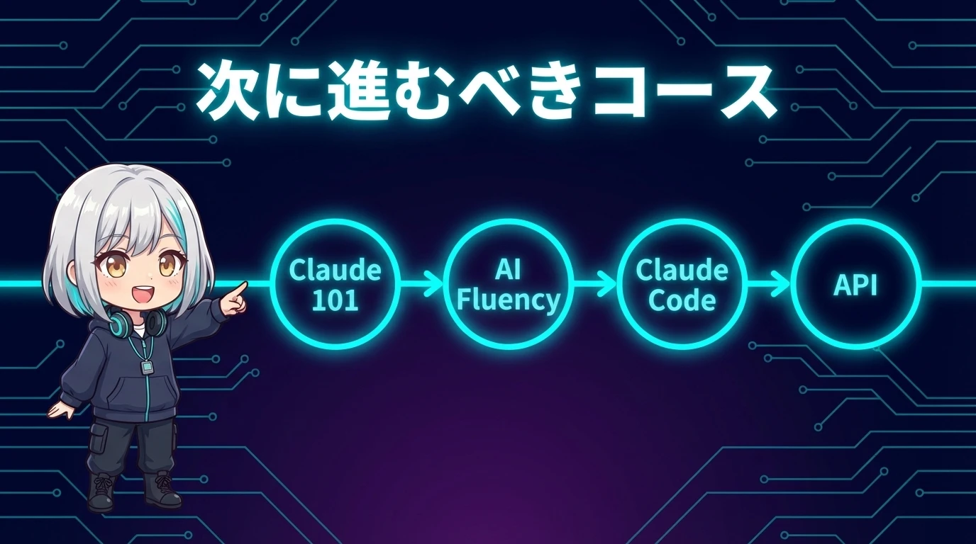 Claude 101の次に進むべきコース