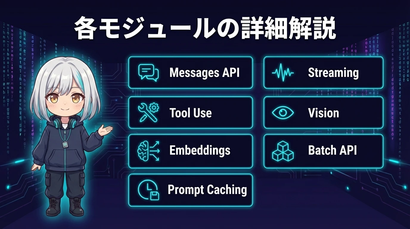 各モジュールの詳細解説
