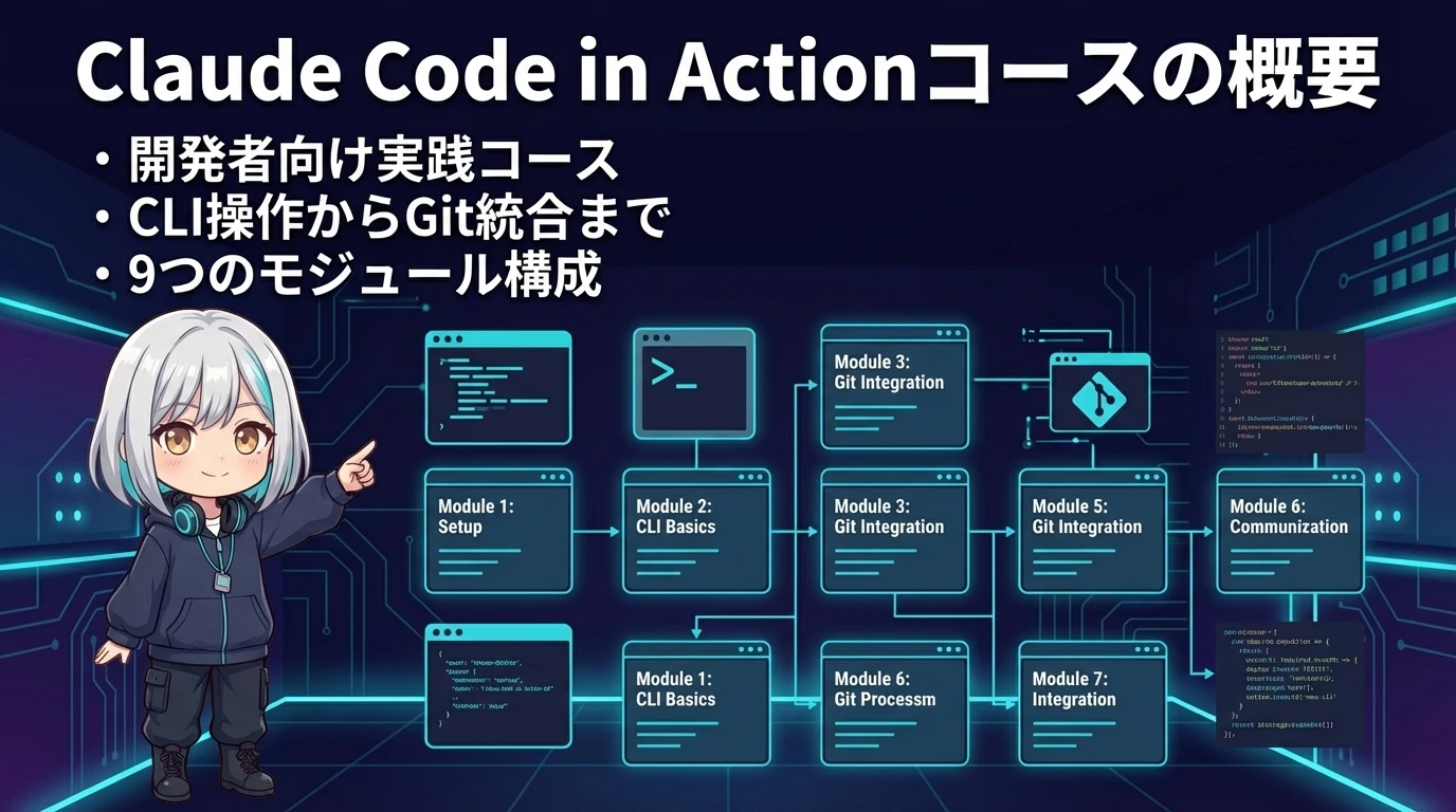 Claude Code in Actionコースの概要