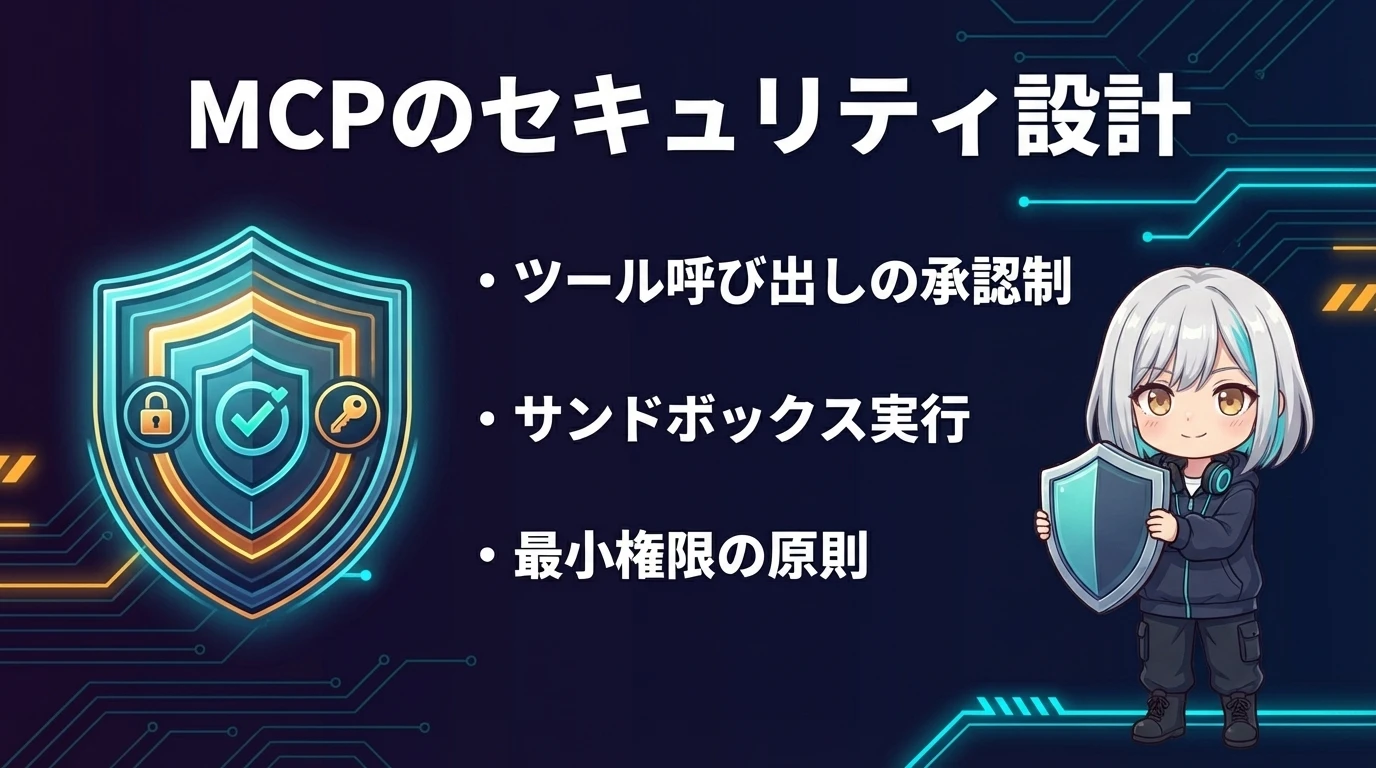MCPのセキュリティ設計と安全性
