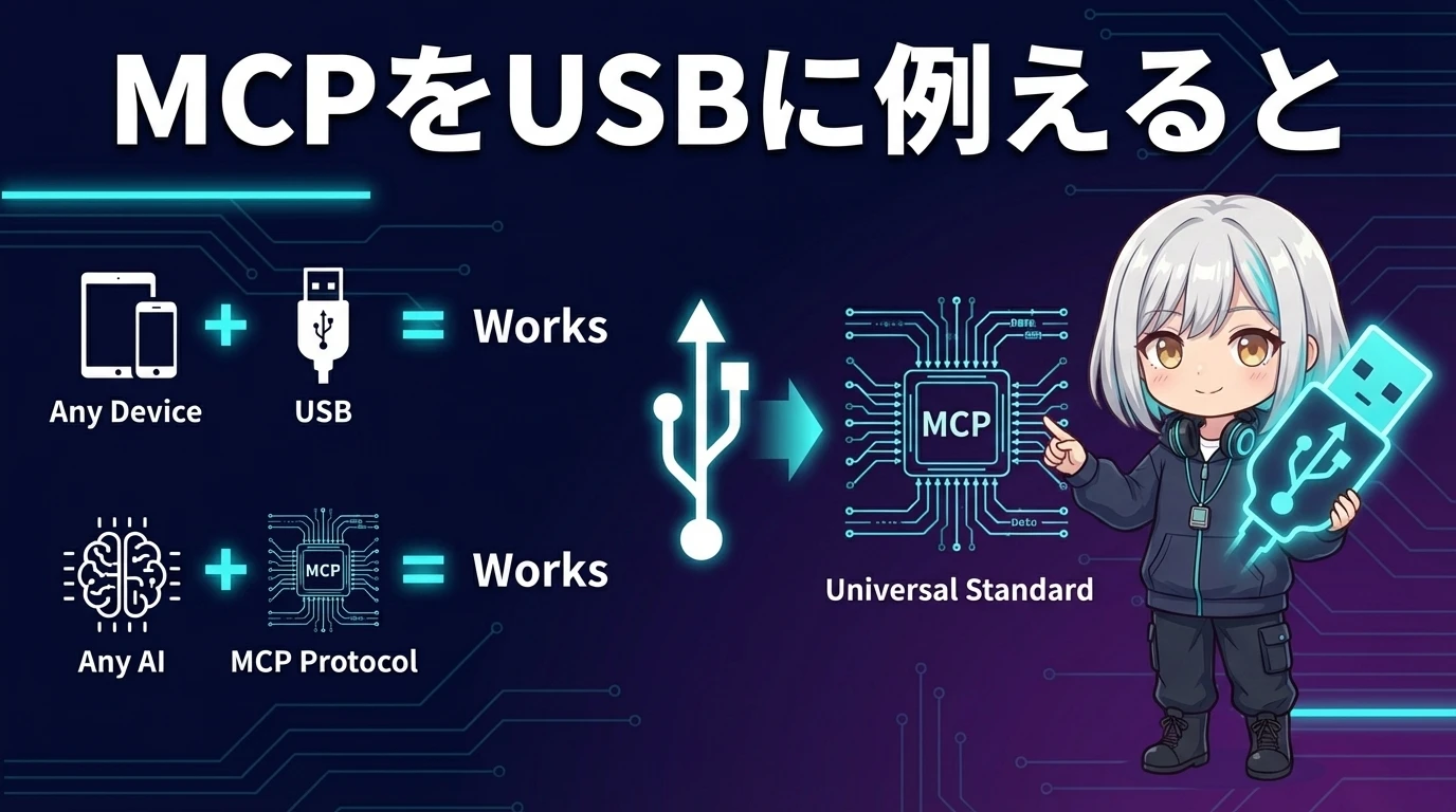 MCPをUSBに例えた解説