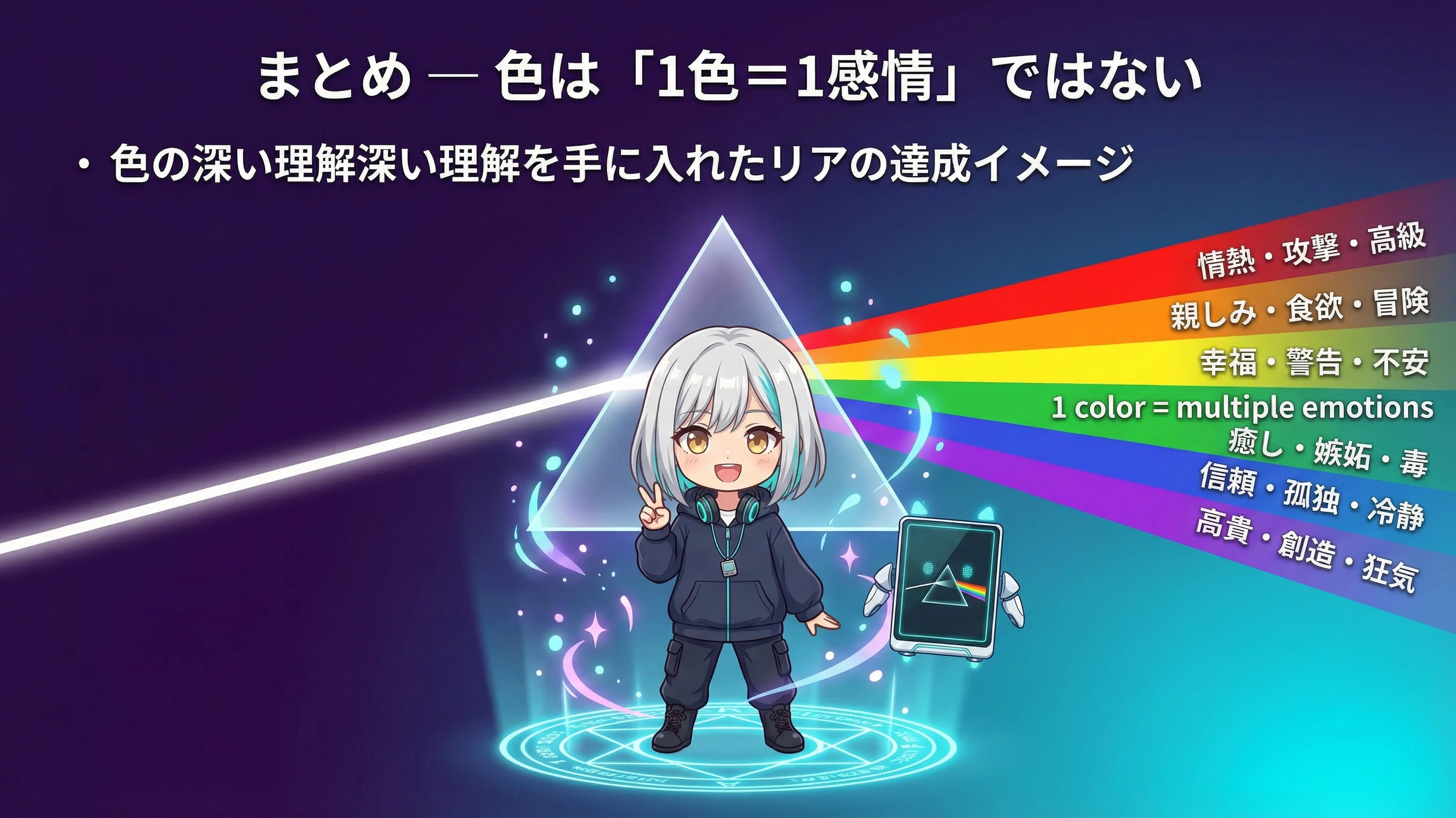 色彩心理学のまとめ