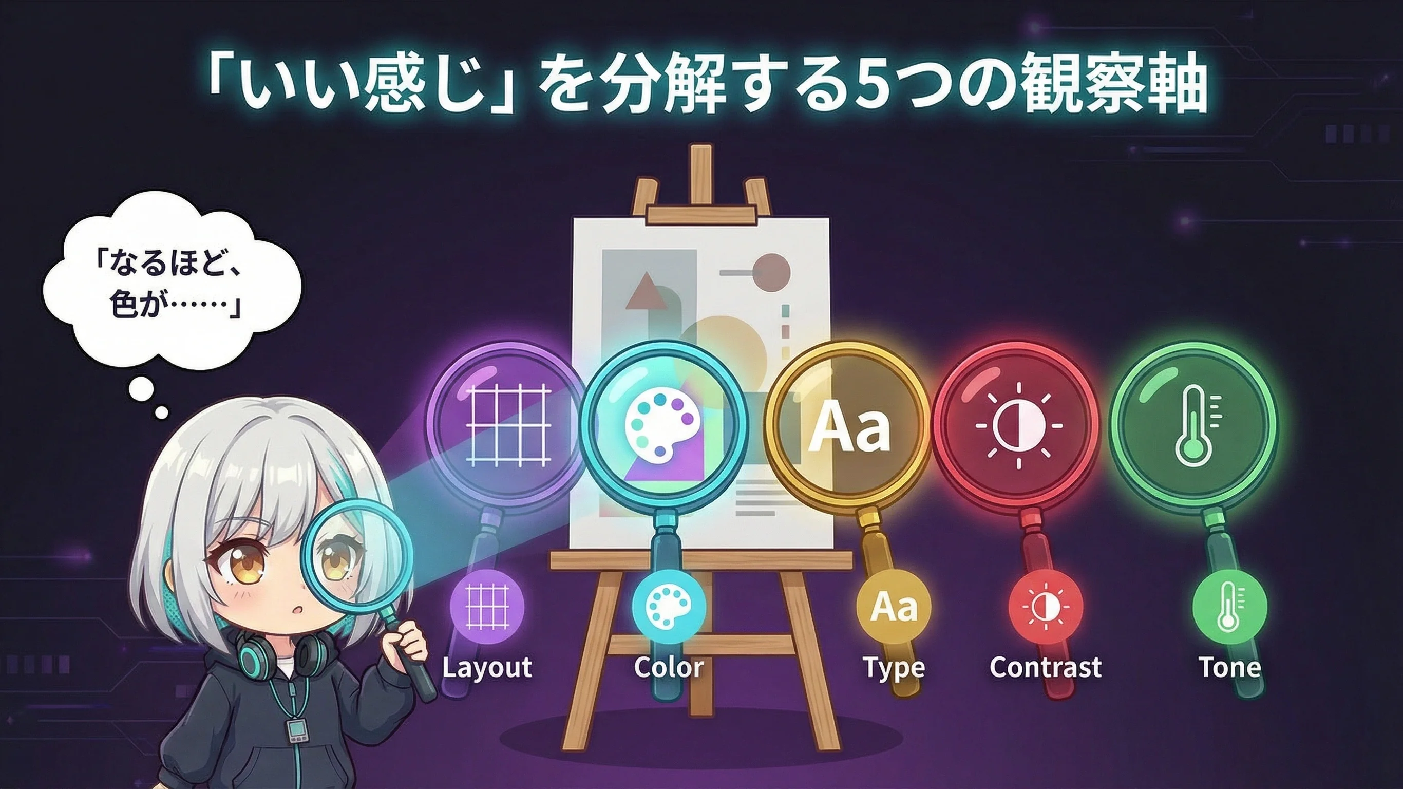 デザインの5つの観察軸