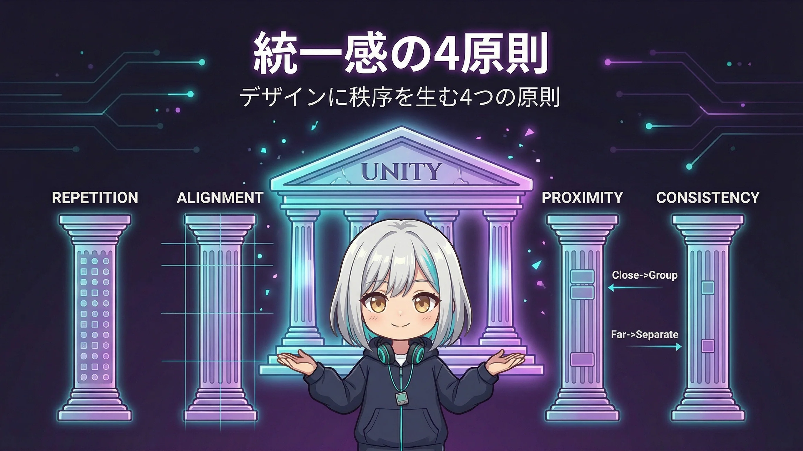 統一感を生む4つの原則